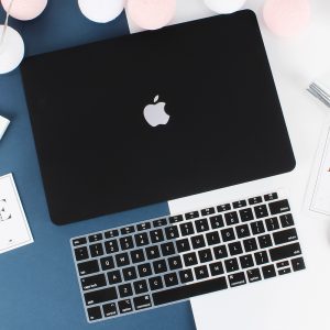 Combo ốp và phủ phím màu đen cho Macbook Pro/Air/ Retina [Kingbason.com]