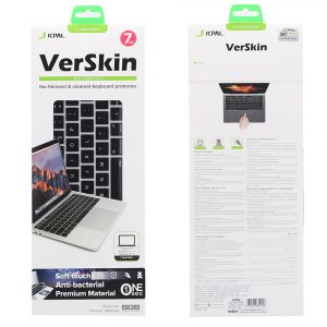 Phủ phím màu đen cho Macbook VerSkin bản US chính hãng JCPAL